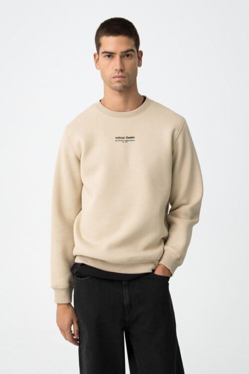Sudadera Len Beige