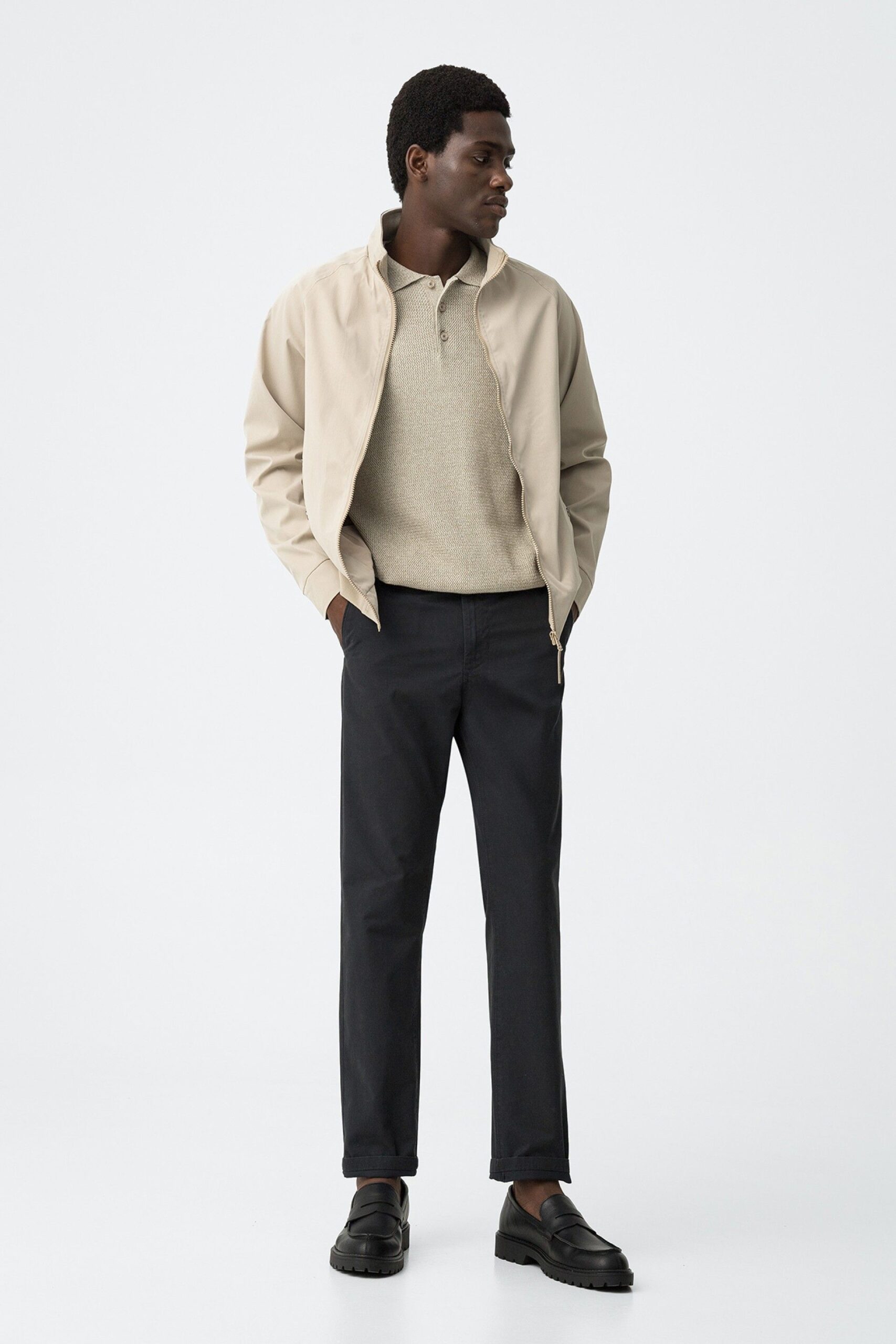 Pantalón Chino Tapered Azul